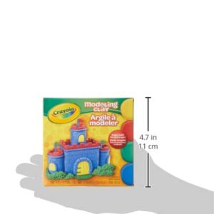 Crayola Modeling Clay, 4 Classic Colors (16 oz), Art and School Supplies for Kids, Gifts for Boys & Girls