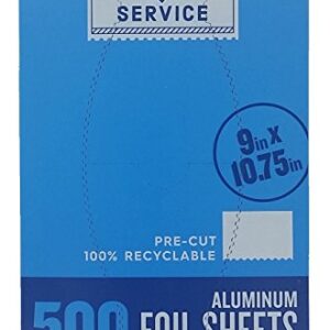 An Item of Member's Mark Foil Sheets, 9" x 10.75" (500 ct.) - Pack of 1 - Bulk Disc