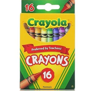 crayola classic color pack crayons 16 ea ( pack of 2)