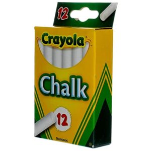 Crayola White Chalk 12 Count