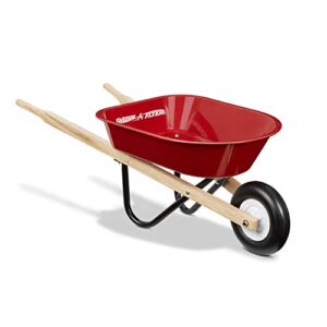 radio flyer kid’s wheelbarrow , red