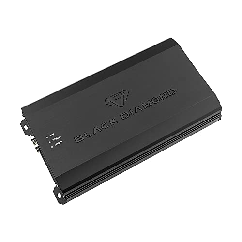 Black Diamond DIA-P1000X1D Car Audio Amplifier Class D 1-Channel Monoblock Amp 1000 Watts Rms Remote Level Control Included