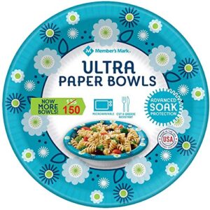 member’s mark ultra soup/salad paper bowls (20 oz., 150 ct.)