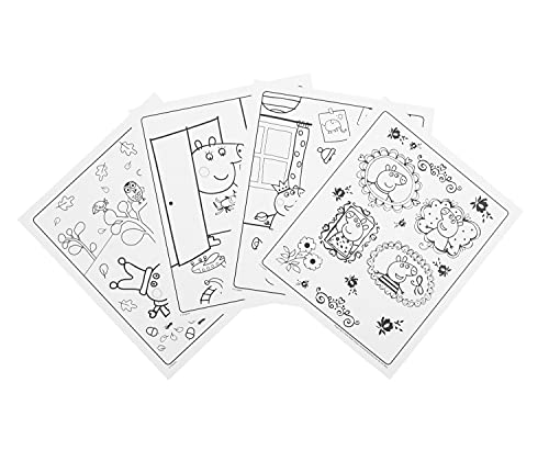 Crayola Peppa Pig Coloring Pages and Stickers, Gift for Kids, Ages 3, 4, 5, 6