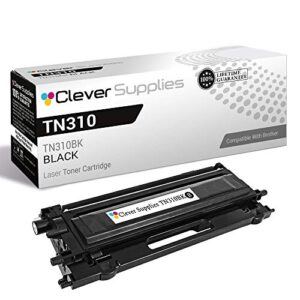 cs compatible toner cartridge replacement for brother tn310 tn-310 tn310bk black hl-4150cdn 4570cdwt 4140cn 4570cdw mfc-9970 9460cdn 9560cdw 9970cdw dcp-9010cn 9055cnd 9270cdn 9050cdn