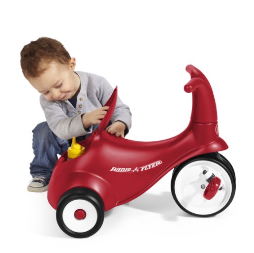 Radio Flyer Scoot 2 Pedal Ride on Bike, Ride On Toy for Ages 1-3
