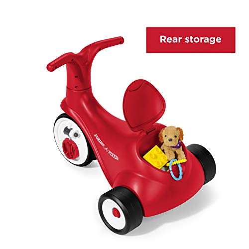 Radio Flyer Scoot 2 Pedal Ride on Bike, Ride On Toy for Ages 1-3
