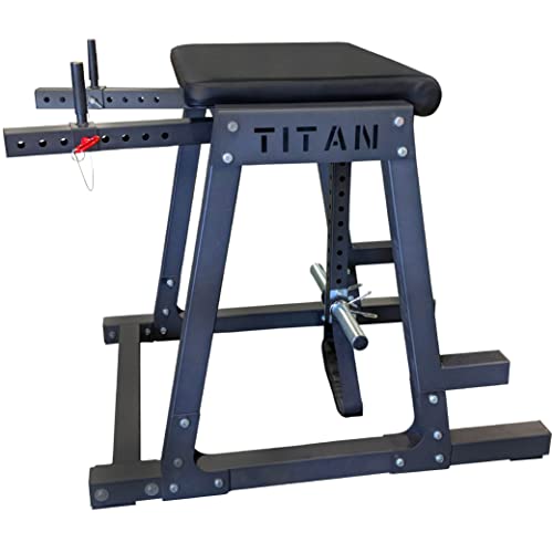 Titan Fitness H-PND, Reverse Hyperextensions Lower Body Machine, Rated 550 LB, Specialty Home Gym Machine for Physical Therapy, Back Rehab Exercises, and Everyday Training