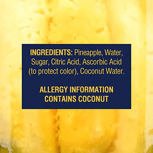 Member's Mark Pineapple Spears in Coconut Water (42 Ounce), 2.6 Pound (Pack of 1)