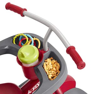 Radio Flyer Ultimate All-Terrain Stroll 'N Trike, Kids and Toddler Tricycle, Red Toddler Bike, For Ages 9 Months - 5 Years