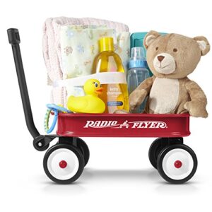 Radio Flyer Kids 12.5 Inch Little Red Toy Wagon, Small Toy Decor Wagon