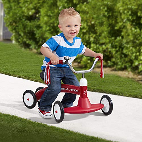 Radio Flyer Scoot-About, Toddler Ride On Toy, Kids Ride On Toy for Ages 1-3