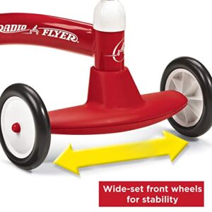 Radio Flyer Scoot-About, Toddler Ride On Toy, Kids Ride On Toy for Ages 1-3