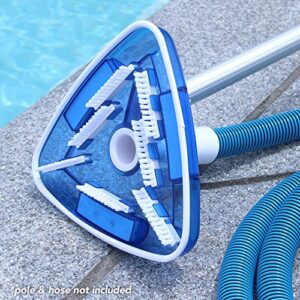 Robelle Kokido K052 Transparent Triangular Vacuum Head for Swimming Pools