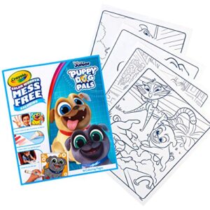 crayola color wonder, puppy dog pals book, 18 mess free coloring pages, gift for kids, 3, 4, 5, 6