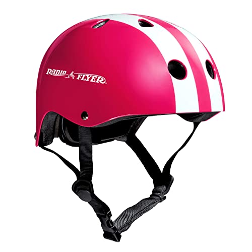 Radio Flyer Pink Helmet, Toddler or Kids Helmet for Ages 2-5 (AC100P)