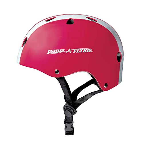 Radio Flyer Pink Helmet, Toddler or Kids Helmet for Ages 2-5 (AC100P)