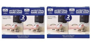 proforce/members mark commercial foaming antibacterial hand soap 2 pack refills yuouvb, 2packs (67.6 fl oz)
