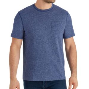 Member's Mark Men's 2-Pack Soft Wash Crewneck T-Shirt (XL, Blue/Green Solid)