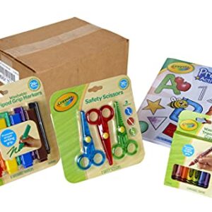 Crayola Young Kids Art Supplies Bundle, Art Set for Girls and Boys, 36 Months