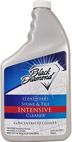 Black Diamond Stoneworks NEX-GEN Natural Stone Penetrating Sealer: Seals & Protects; Granite, Marble, Travertine, Limestone and Grout. 1-Quart AND Stone & Tile Intensive Cleaner 1-Quart