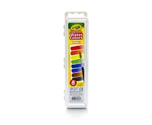crayola educational water colors oval pans