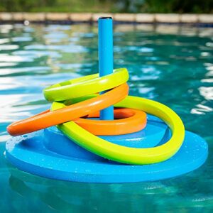 Robelle Floating Foam Ring Toss Game for Swimming Pools