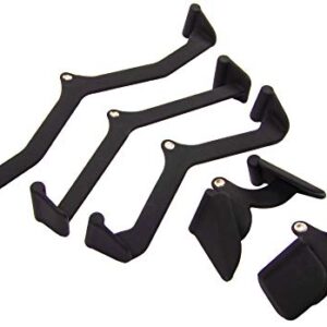 BalanceFrom Cable Machine Attachments 5-Piece Combo Black