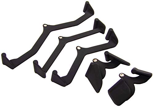 BalanceFrom Cable Machine Attachments 5-Piece Combo Black