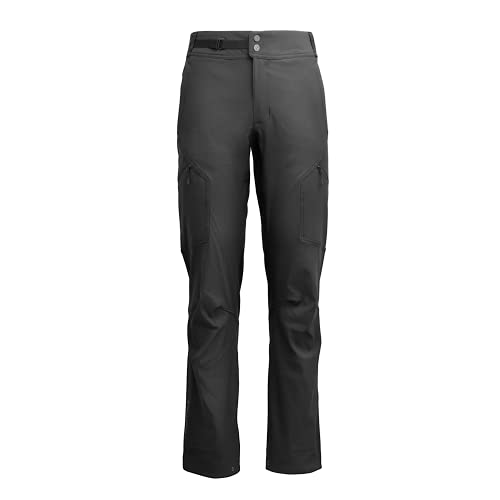 Black Diamond Mens Winter Alpine Heavyweight Softshell Pants, Black, X-Large