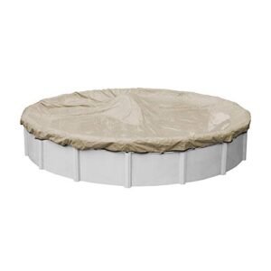 robelle premium winter cover for round above-ground pools 21′ x 21′