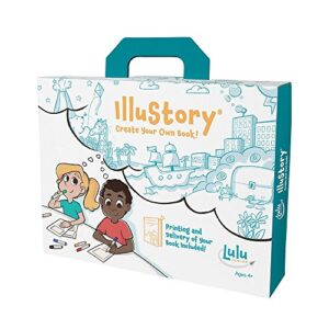 lulu jr. illustory book making kit, multicolor