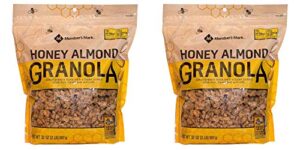 member’s mark expect more honey almond granola (4 lb .) pack of 2