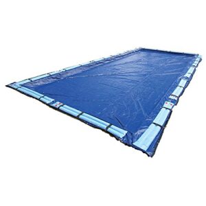 blue wave bwc964 gold 15-year 25-ft x 45-ft rectangular in ground pool winter cover,royal blue