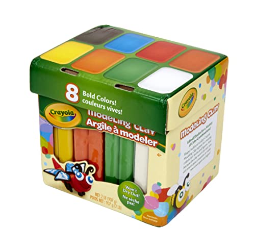 Crayola Modeling Clay in Bold Colors, 2lbs, Gift for Kids, Ages 4 & Up