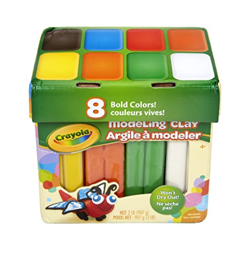 Crayola Modeling Clay in Bold Colors, 2lbs, Gift for Kids, Ages 4 & Up