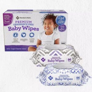 Member''s Mark Premium Fragrance Free Baby Wipes (1150 Count.)