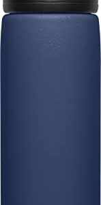 CamelBak eddy+ Water Bottle with Straw 20 oz - Insulated Stainless Steel, Navy