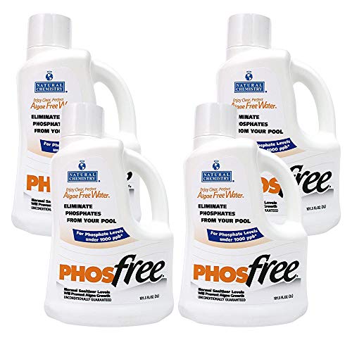 Natural Chemistry 05121-04 PHOSfree Phosphate Remover, 4-Pack, White