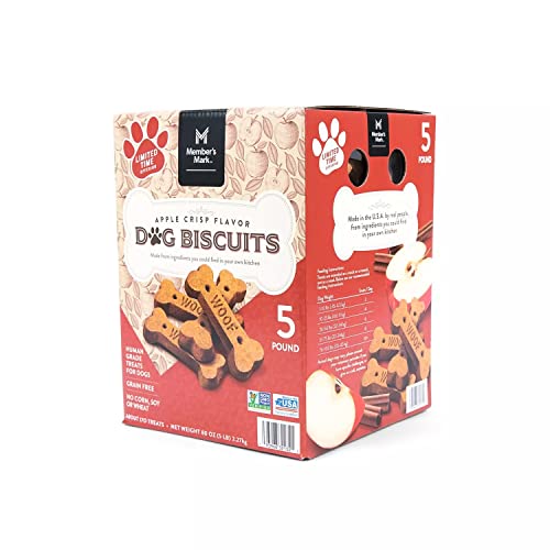 Member's Mark Apple Crisp Dog Biscuit Treats (5 Pounds)