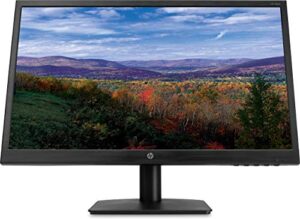 hp 21.5 -inch fhd monitor with tilt adjustment and anti-glare panel (22yh, black)