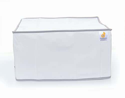 The Perfect Dust Cover, White Vinyl Cover Compatible with Epson EcoTank ET-2720, Epson EcoTank ET-2800 and Epson EcoTank ET-2803 Printers, Anti Static and Waterproof by The Perfect Dust Cover LLC