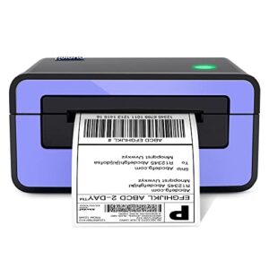 polono shipping label printer, pl60 4×6 label printer for shipping packages, direct thermal printer, compatible with windows, mac, linux, widely use for shopify, ebay, amazon, ups, fedex, etsy