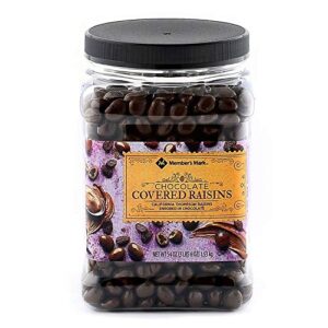 member’s mark chocolate raisins (54 oz.) – pack of 2