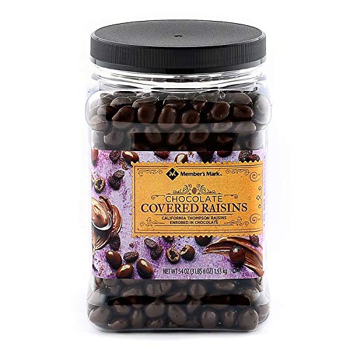 Member's Mark Chocolate Raisins (54 Oz.) - PACK OF 2