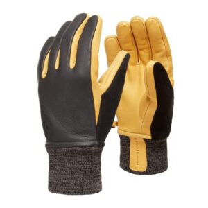 black diamond dirt bag gloves, black, medium