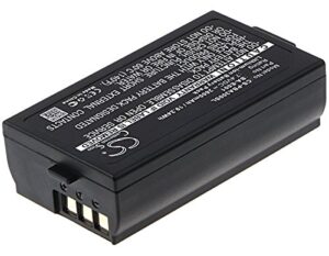 gaxi battery for brother pt-h300, pt-h300li, pt-h500li replacement for p/n ba-e001, pj7