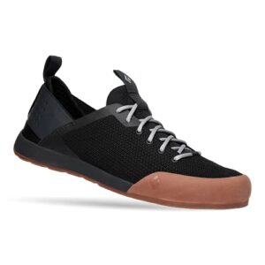 black diamond mens session approach shoes, black-gum, 11.5