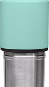 CamelBak MultiBev Water Bottle & Travel Cup – Vacuum Insulated Stainless Steel – Coastal/Lagoon – 17 oz bottle & 12 oz cup