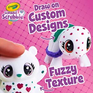 Crayola Scribble Scrubbie Pets Scented Spa, Animal Toy Playset, Includes Washable & Scented Markers, Gifts for Girls & Boys, Ages 3+